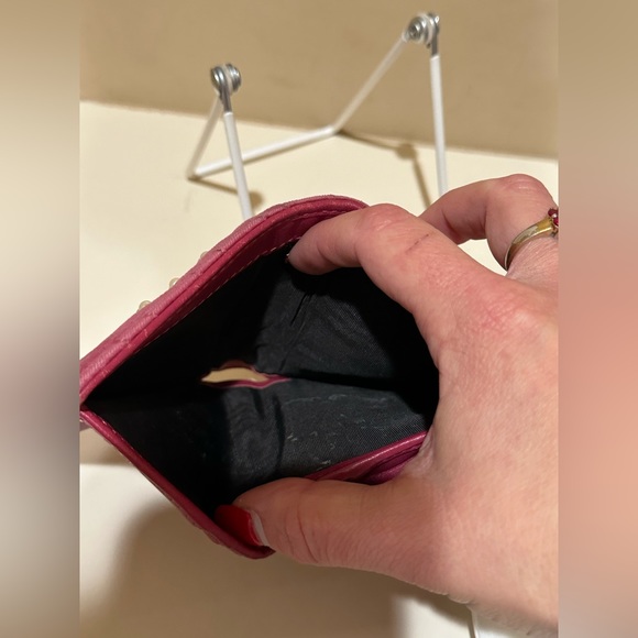 Gucci Pink Velvet Small Love GG Marmont Wallet w/box and dustbag - Picture 13 of 13